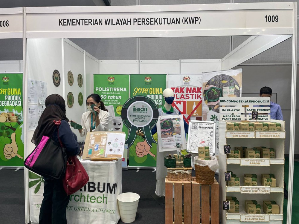 Pameran Produk Biodegradasi di International Greentech & Eco Products Exhibition & Conference Malaysia 2022 (IGEM2022)