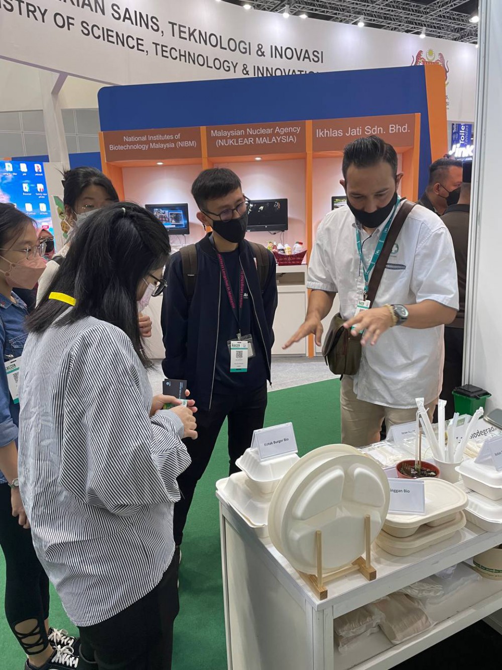 Pameran Produk Biodegradasi di International Greentech & Eco Products Exhibition & Conference Malaysia 2022 (IGEM2022)