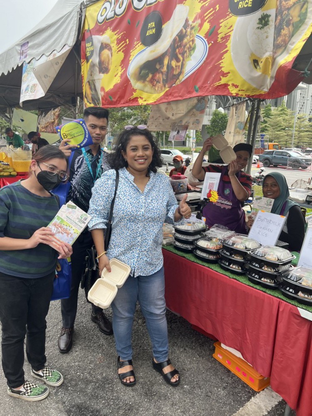Kempen Produk Biodegradasi & Bawa Beg Sendiri Ke Bazar Ramadhan